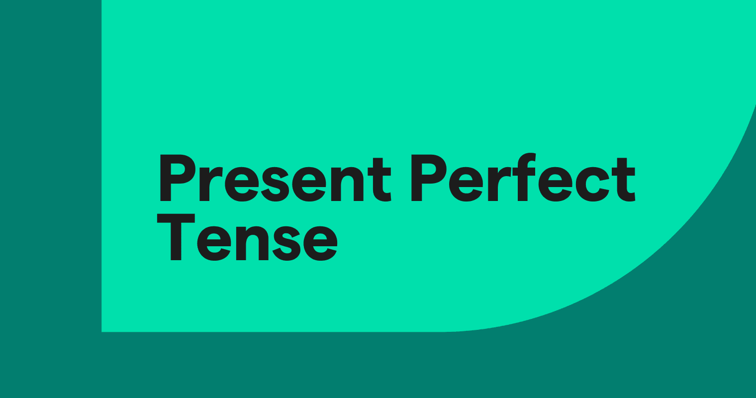 Portada de Present Perfect: have/has + past participle