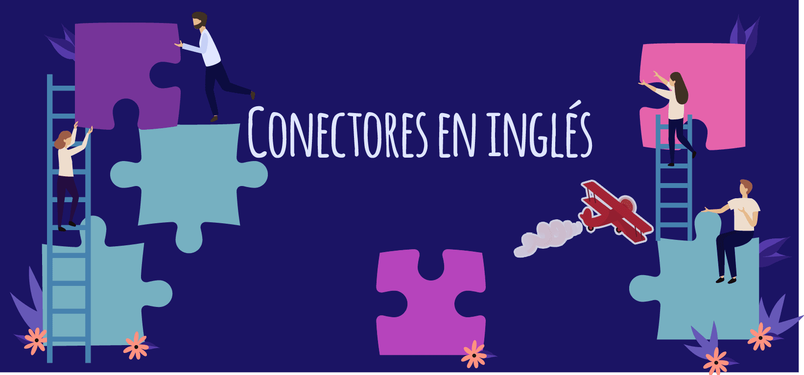 Portada de Connectors: linking ideas in English